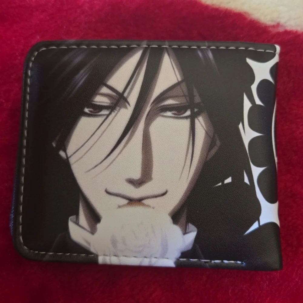 New Black Butler Anime Manga Leather Wallet